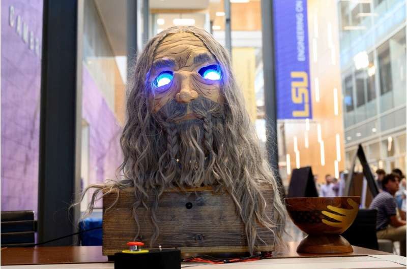 MIMIR Unveiled: LSU Engineering Seniors  Interactive Animatronic Head Project