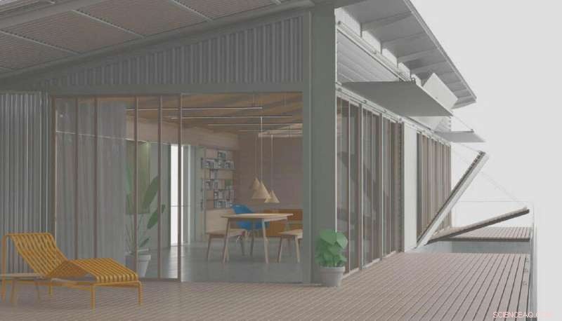 Innovative Bushfire-Resistant Home Design: Prioritizing Safe Evacuation in Climate-Threatened Areas