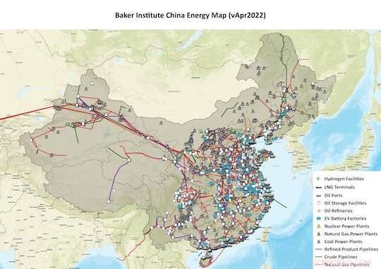 China s Energy Infrastructure Map 2022: A Comprehensive Overview