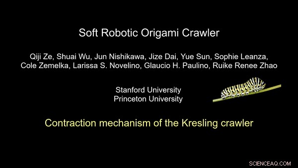 Kresling Crawlers: Soft Robotics & Origami Mechanisms
