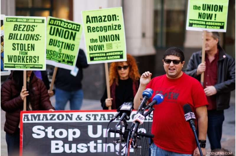 Amazon Staten Island Workers Achieve First Unionization in Company History