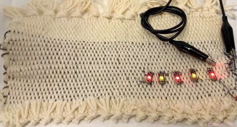 NC State Researchers Prevent Malfunctions in Energy-Storing Yarns for Smart Textiles