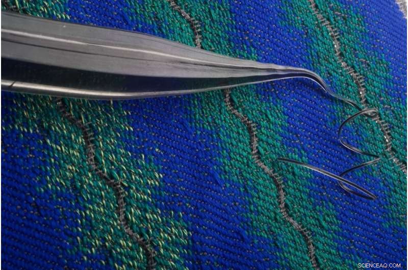 Acoustic Fabric Converts Sound to Electricity – MIT & RISD Innovation