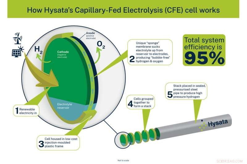 Capillary-Fed Electrolysis: A Novel Approach to Low-Cost Green Hydrogen Production
