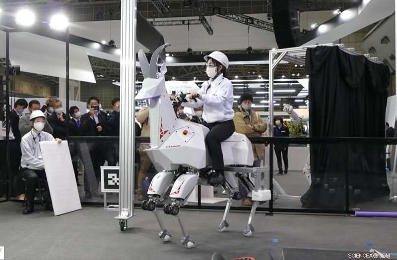 Kawasaki s Bex: The Advanced Quadruped Robot That Walks, Rolls, and Carries Humans