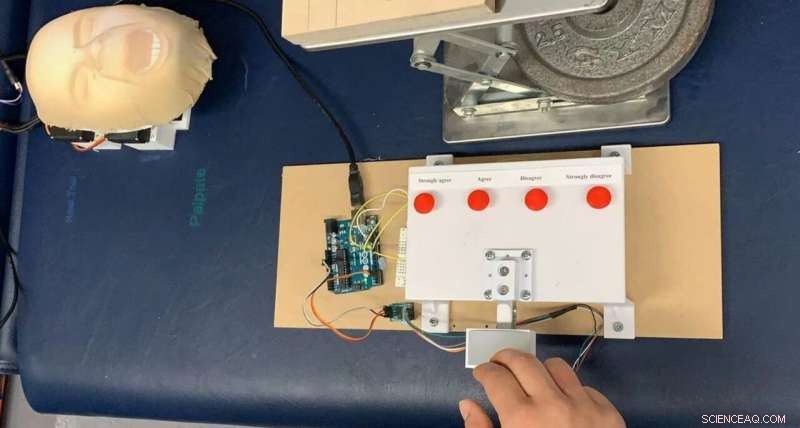 Realistic Pain Expressions in Training Robots Reduce Errors and Bias in Physical Exams