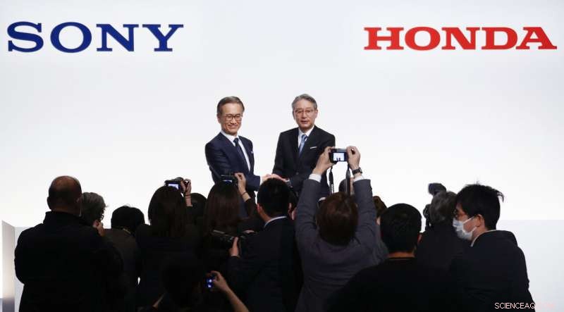 Honda and Sony Announce Joint Venture for Electric Vehicle Production