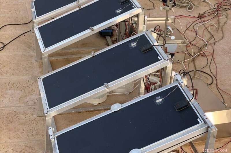 Solar Panel System Harvests Air Moisture to Sustain Crop Growth in Desert Regions