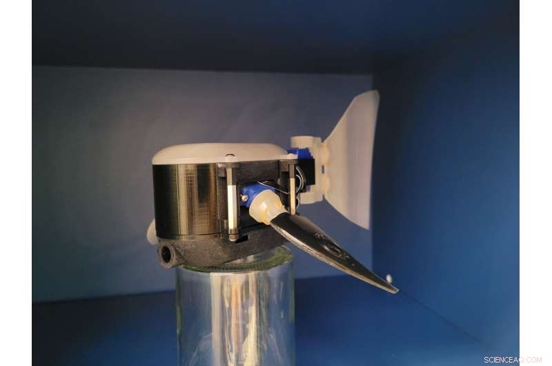 Innovative Labriform-Inspired Robot for Efficient Underwater Missions