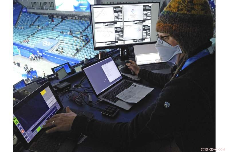 Robotic Cameras Revolutionize Olympic Figure Skating Photography