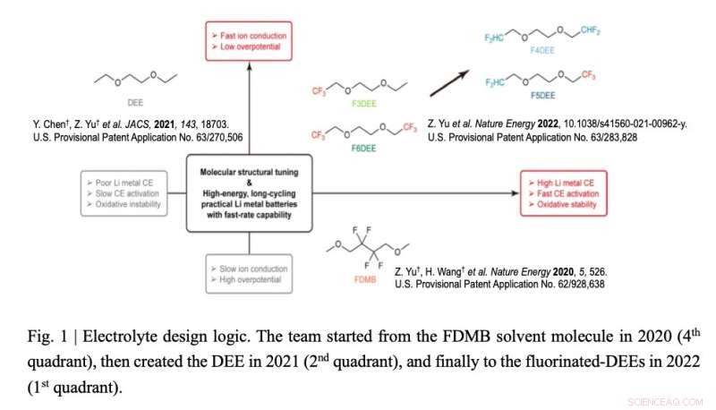 Innovative Solvent Molecule Boosts Lithium Metal Battery Electrolyte Performance