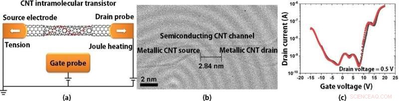 NIMS Breakthrough: Room-Temperature Quantum Transport in 2.8-Nanometer CNT Transistor