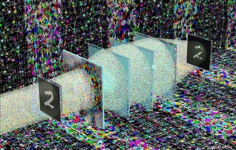 Real-Time Imaging Through Diffuse Media – No Computer Required