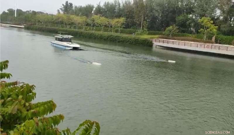 Unmanned Intelligent Cleaning Vehicle Boosts Water Garbage Collection Efficiency by 10x