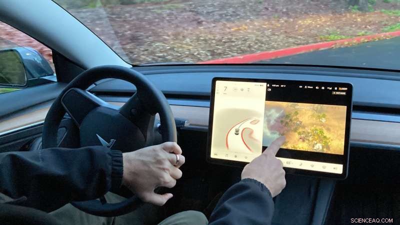 Tesla Halts In-Car Video Games During Motion to Boost Safety