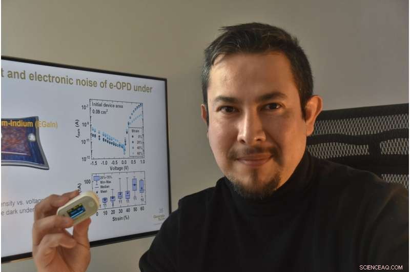 Stretchable Soft Semiconductors Enable Ultra-Low Light Detection for Ergonomic Wearable Health Devices
