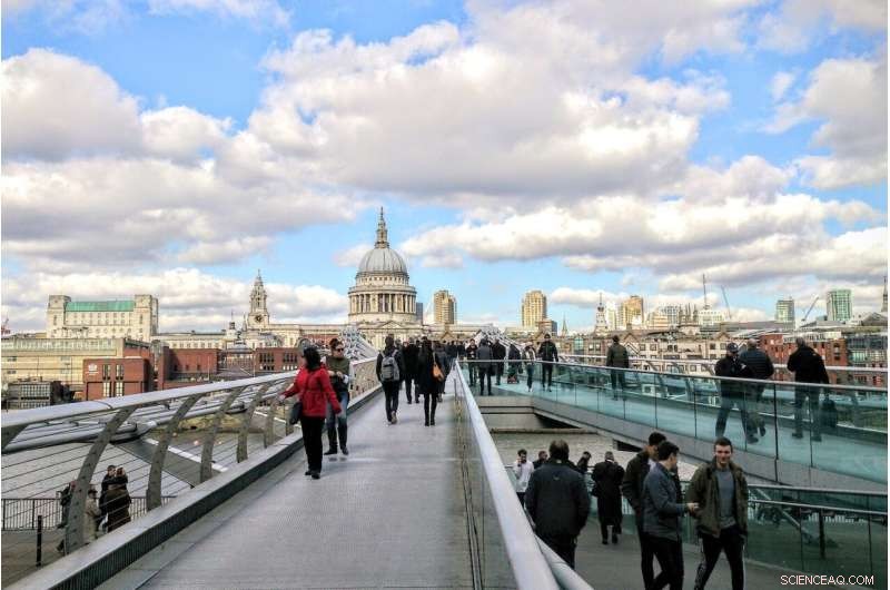 Scientists Finally Explain the Millennium Bridge Wobble