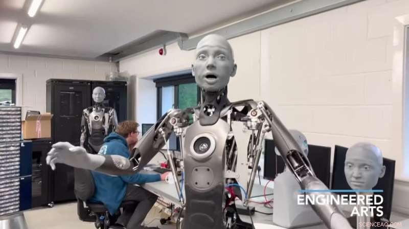 Ameca Robot Demonstrates Unprecedented Human-Like Facial Expressions at CES 2022