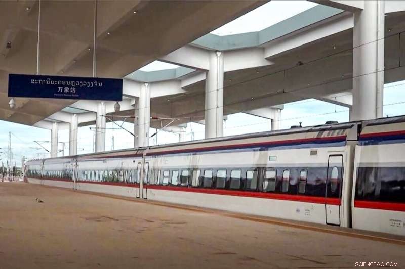 Laos Anticipates Economic Growth as Chinese-Built Railway Opens