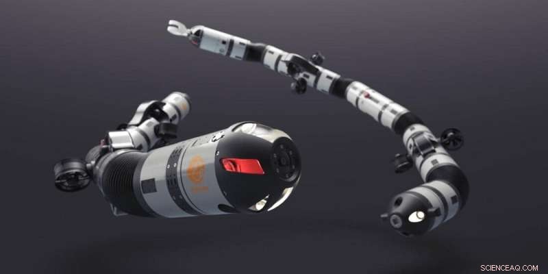 Norwegian Snake Robot from Eelume Stars in Disaster Film  North Sea 