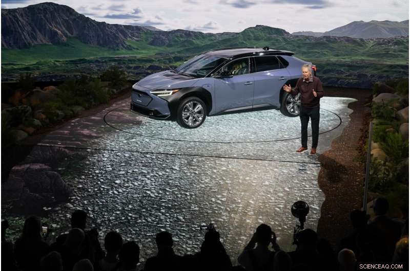 Los Angeles Auto Show Returns with Electric Vehicle Focus, Featuring 2023 Subaru Solterra EV