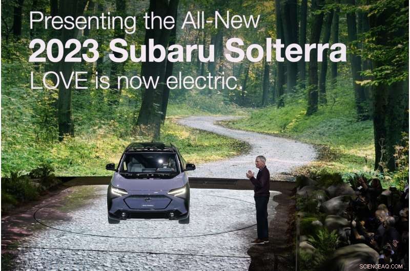 Los Angeles Auto Show Returns with Electric Vehicle Focus, Featuring 2023 Subaru Solterra EV