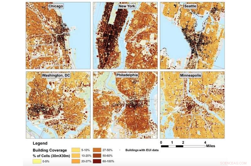 How Urban Density and Green Spaces Impact Energy Use by Location: Drexel Research
