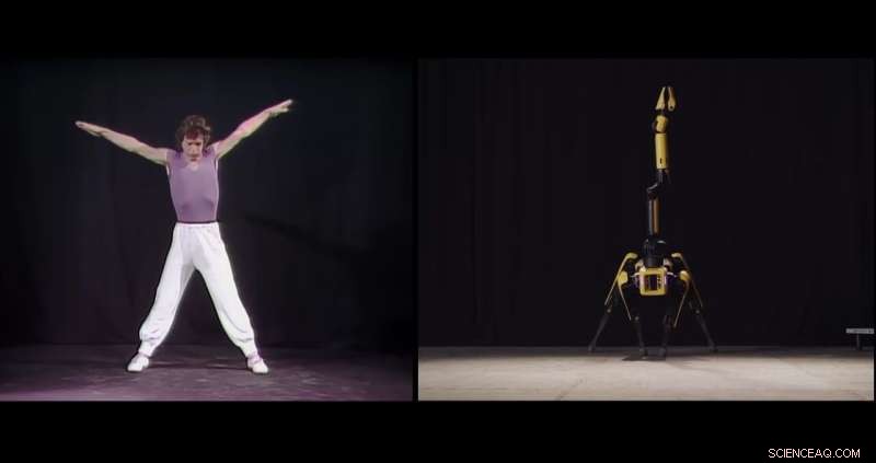 Boston Dynamics Robots Pay Tribute to Rolling Stones   Start Me Up  for 40th Anniversary