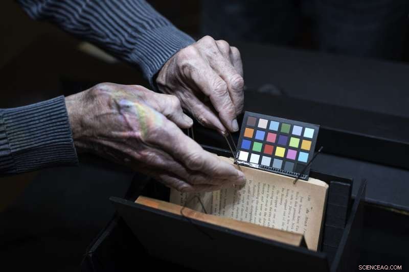 Advanced Imaging Technology Safely Digitizes Text from Fragile, Closed Books