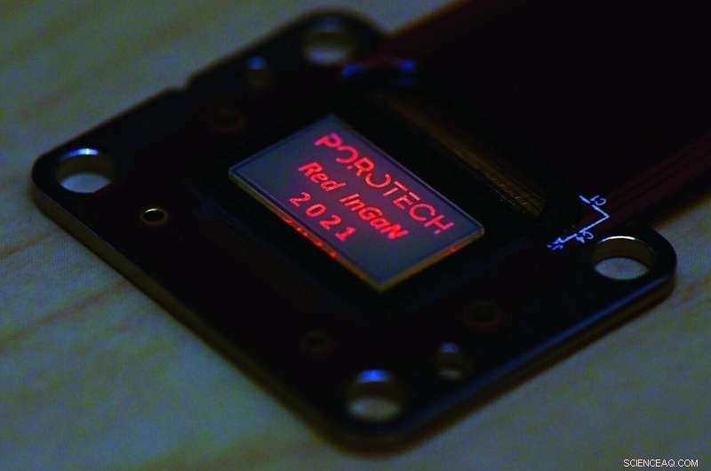 Porotech s Native Red InGaN Micro-Display Breakthrough Enhances AR Glasses