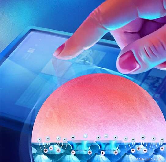 Advanced Touch Screen Technology Enables Users to Feel Virtual Objects