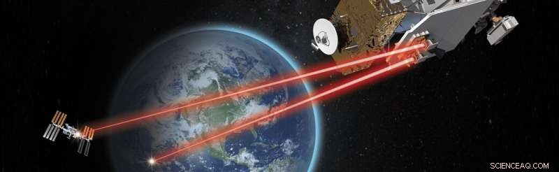NASA s Laser Communications Relay Demonstration (LCRD) Prepares for Launch to Enhance ISS Communications