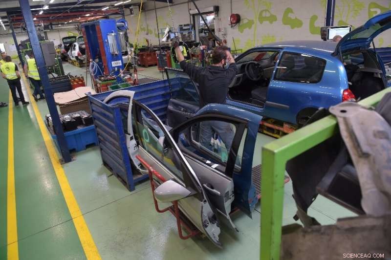 Automotive Industry Pioneers Recycling of Parts and EV Batteries to Slash Carbon Footprint