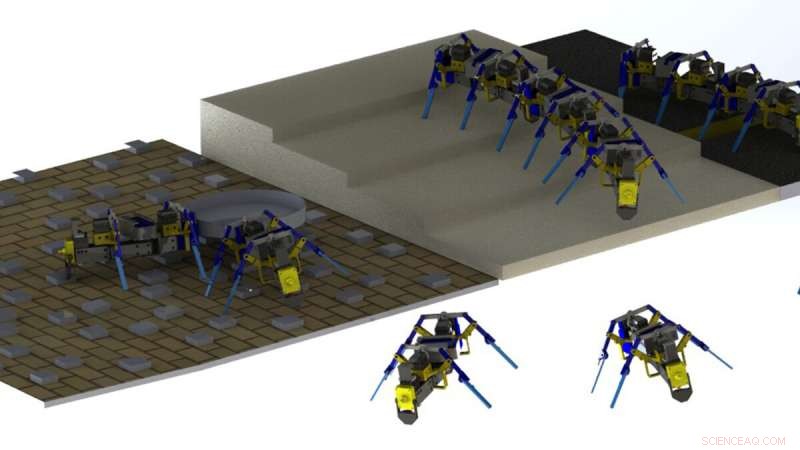 University of Notre Dame Engineers Develop Four-Legged Swarm Robots Inspired by Biological Systems
