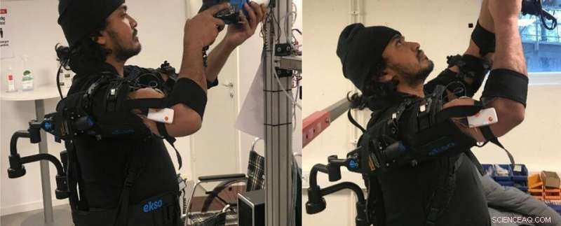 Exoskeleton Study: 60% Reduction in Muscle Strain for Manual Laborers