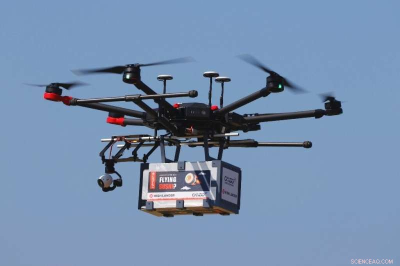 Israel Leads Drone Delivery Innovation to Avoid Sushi Sky Traffic Congestion