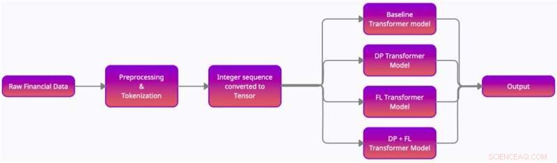 Privacy-Preserving Machine Learning Model for Secure Financial Text Classification