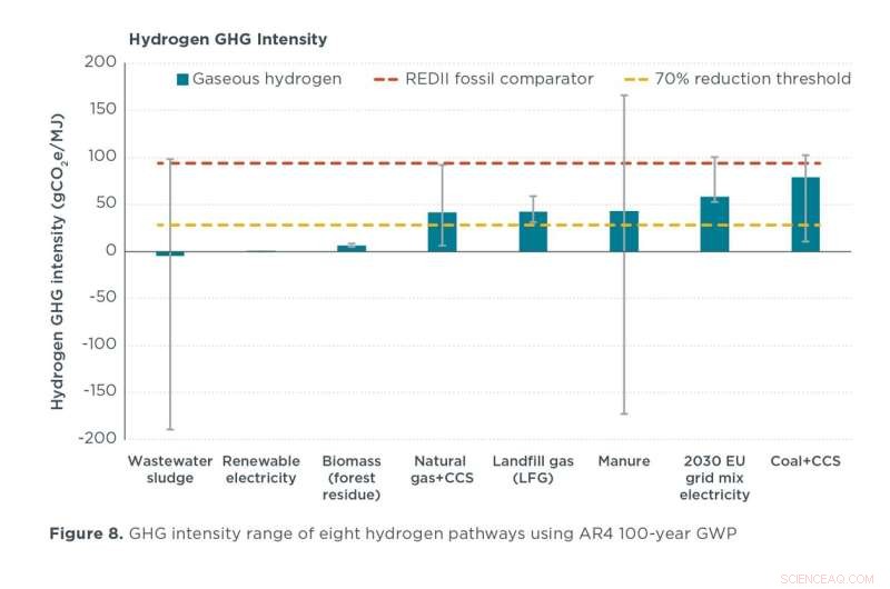 Hydrogen & Biomethane in the EU: Life-Cycle GHG Emissions Analysis