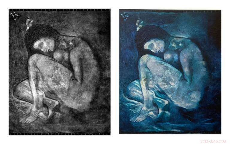 AI Recreates Lost Picasso Nude Discovered Under  The Blind Man s Meal 