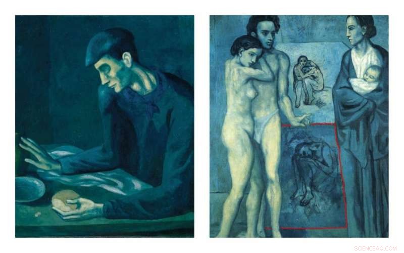 AI Recreates Lost Picasso Nude Discovered Under  The Blind Man s Meal 