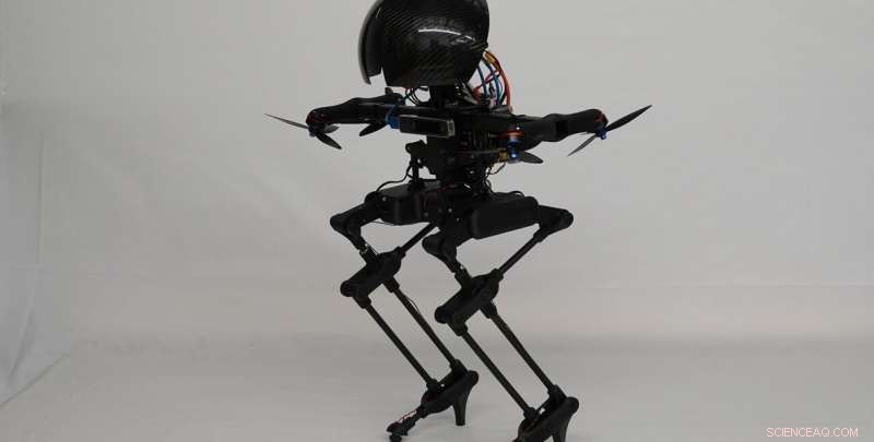 LEONARDO: Caltech s Bipedal Robot Skateboards & Walks Slacklines