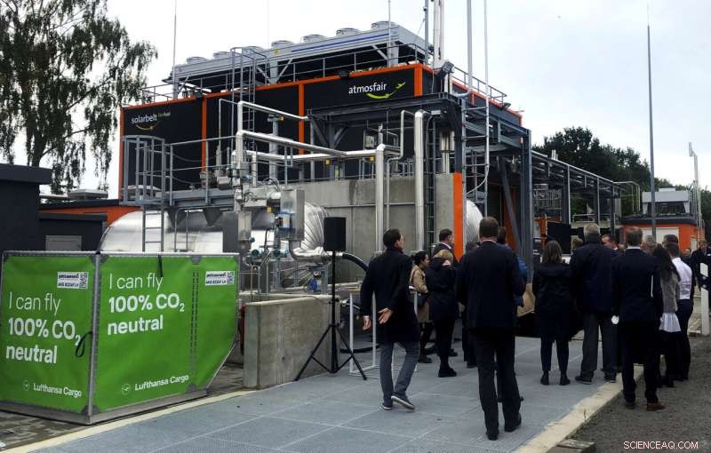 Atmosfair Launches Pioneering e-Fuel Plant in Germany to Reduce Aviation Emissions