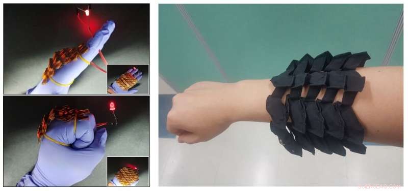 Snake Scale-Inspired Stretchable Battery: High Safety and Flexibility through Biomimetic Design