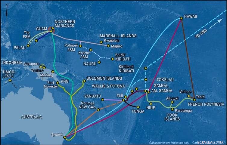 Submarine Cables Connect Pacific Islands to Global Internet Amid Geopolitical Risks