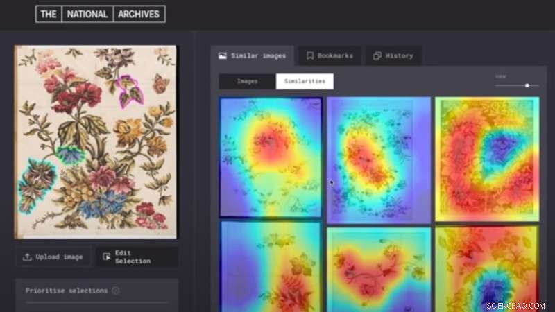 Deep Discoveries: AI-Powered Visual Search Engine for National Cultural Collections