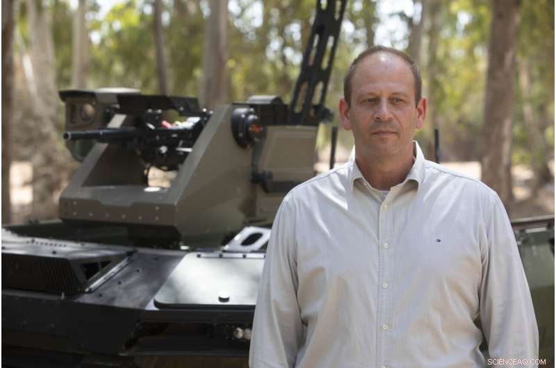 Israel Aerospace Industries Unveils Armed Robot for Border Security