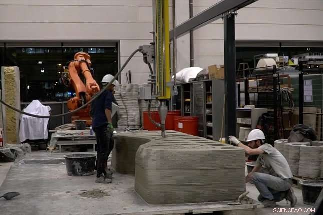 World s Longest 3D-Printed Concrete Bicycle Bridge Opens in Nijmegen