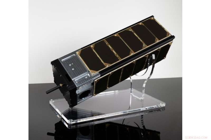 W-Cube Nanosatellite Makes History with First Q and W Band Signal Transmission from Orbit