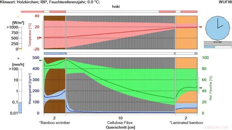 Simulating Bamboo s Moisture Response to Prevent Mold in Building Materials