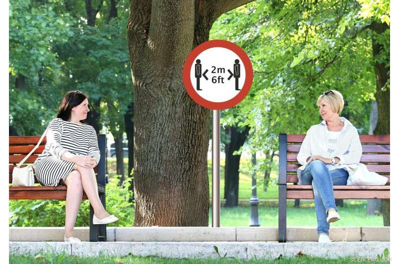 Ultrasonic Technology for Enhanced Social Distancing in COVID-19 Prevention